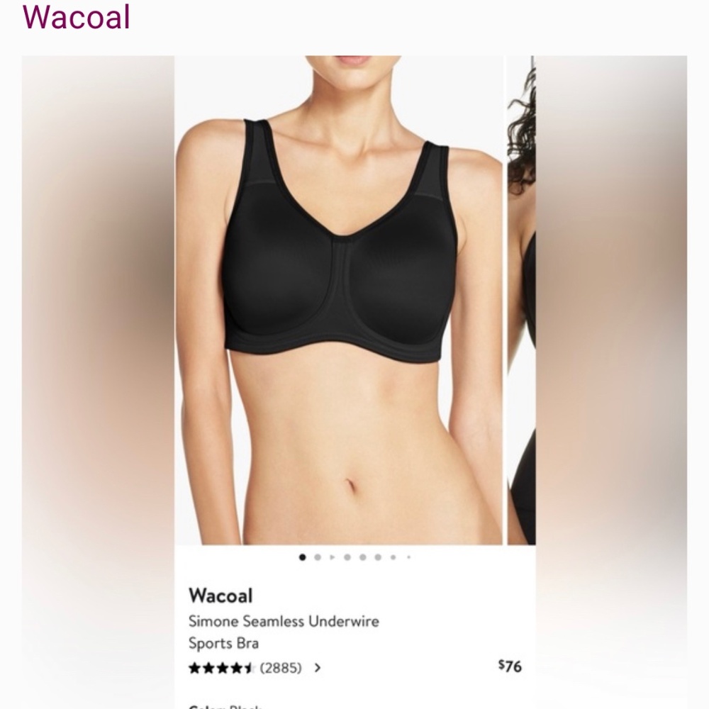 Wacoal Simone  sport bra price is firm